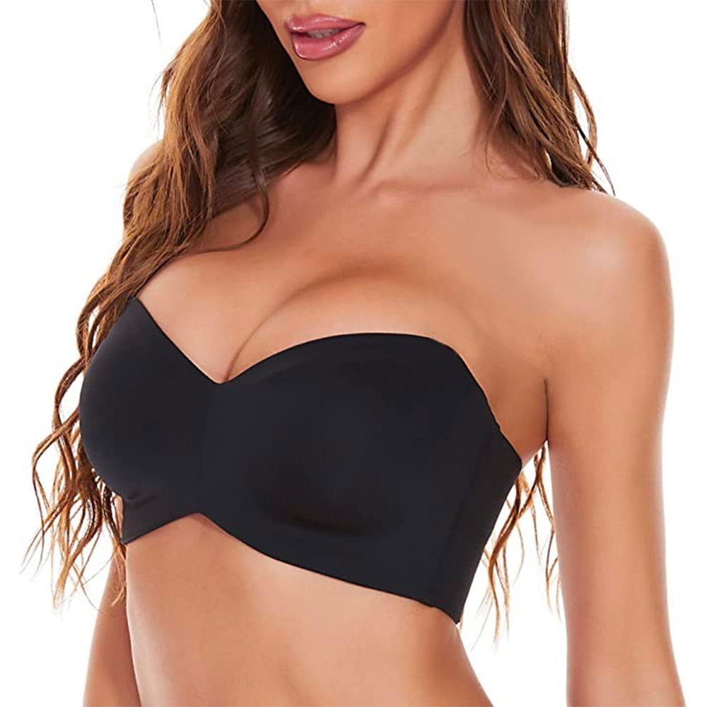 Plus Size Strapless Bra Full Support - Special 35% OFF